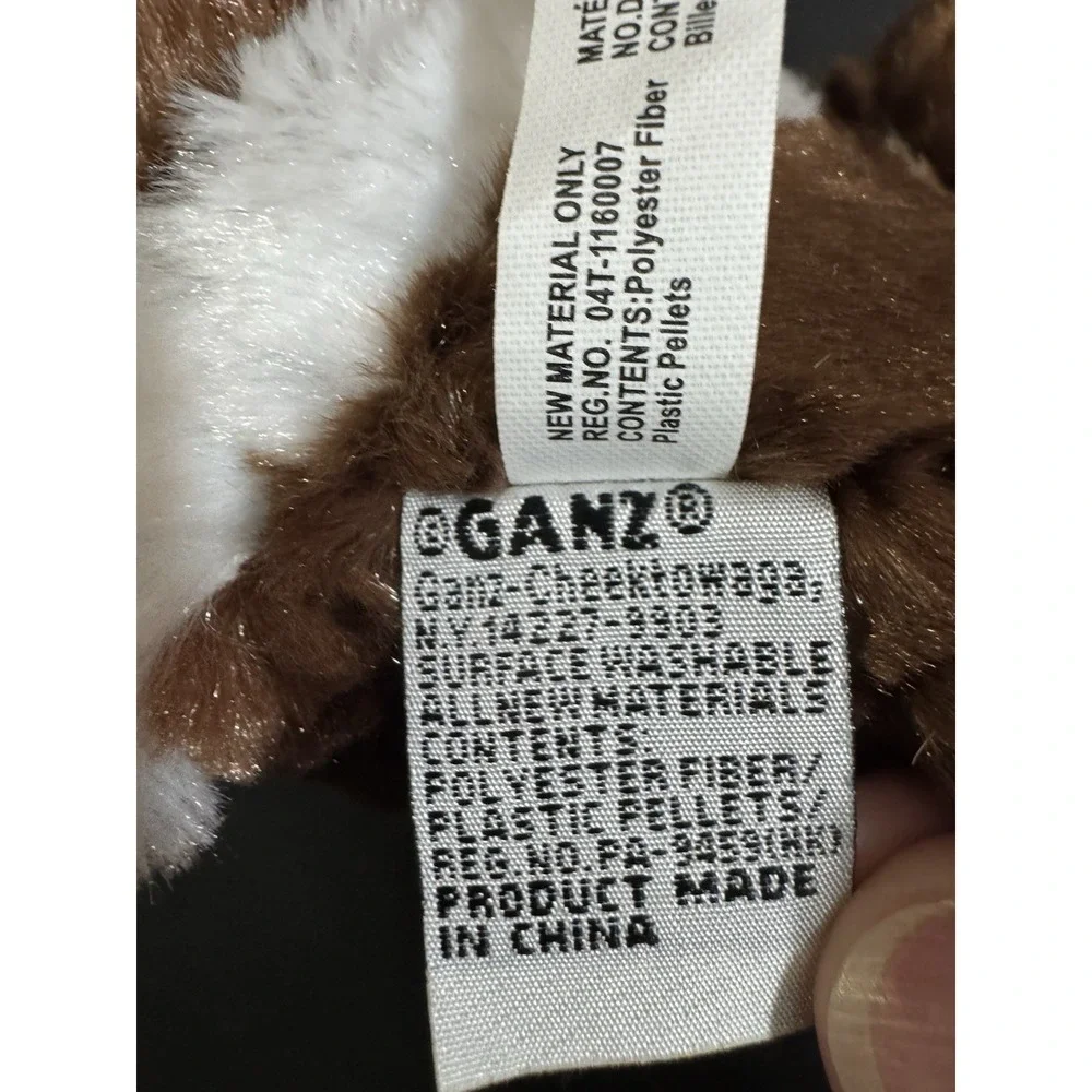 GANZ HM137 Stuffed WEBKINZ ~9